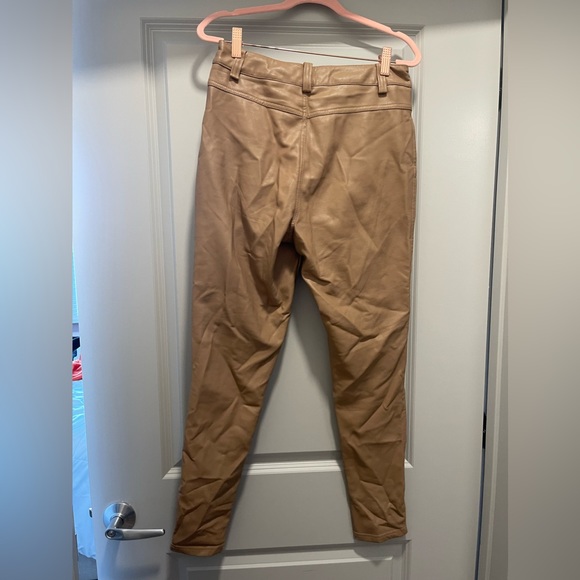 Topshop Tammy Faux Leather Biker Pants - Picture 6 of 7